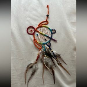 rainbow turtle dream catcher
